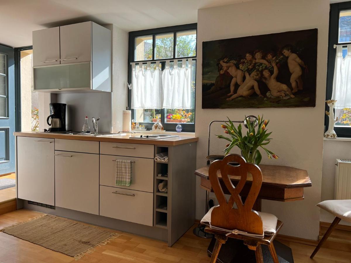Ferienwohnung Im Stadionischem Hof Walluf Eksteriør bilde