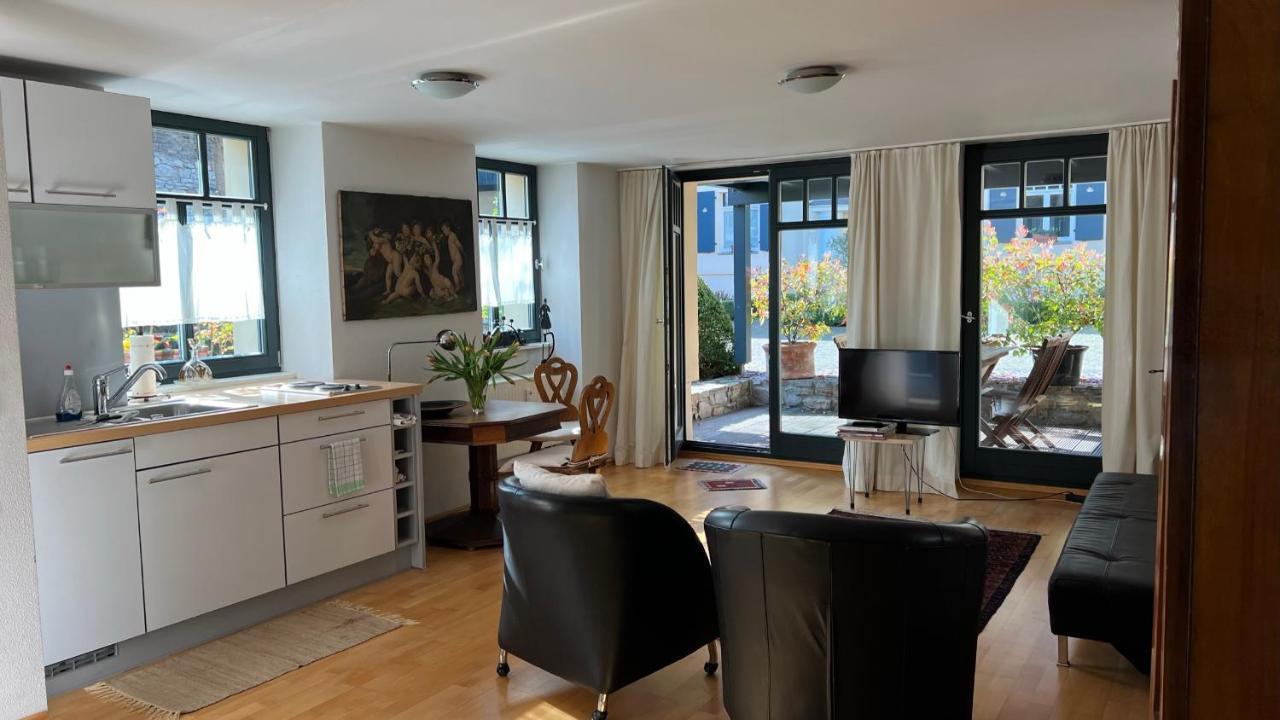 Ferienwohnung Im Stadionischem Hof Walluf Eksteriør bilde